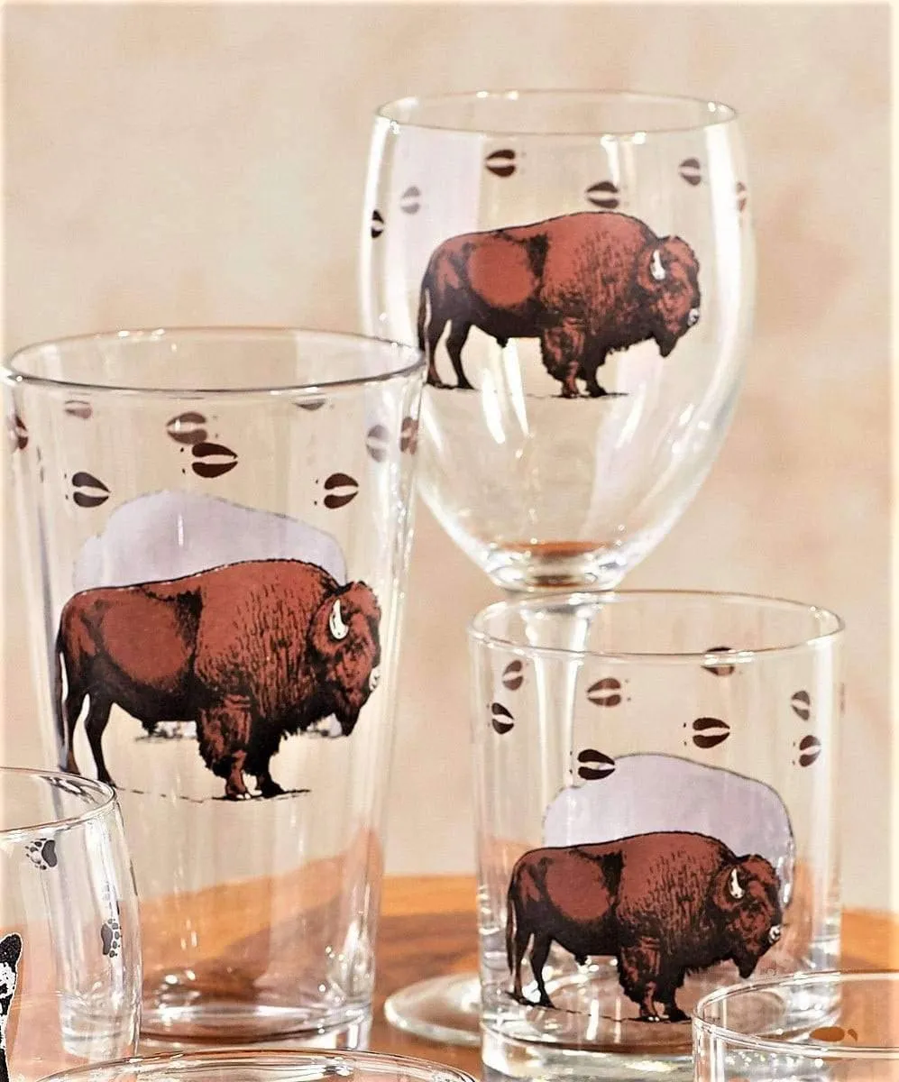 Buffalo Lodge Glassware