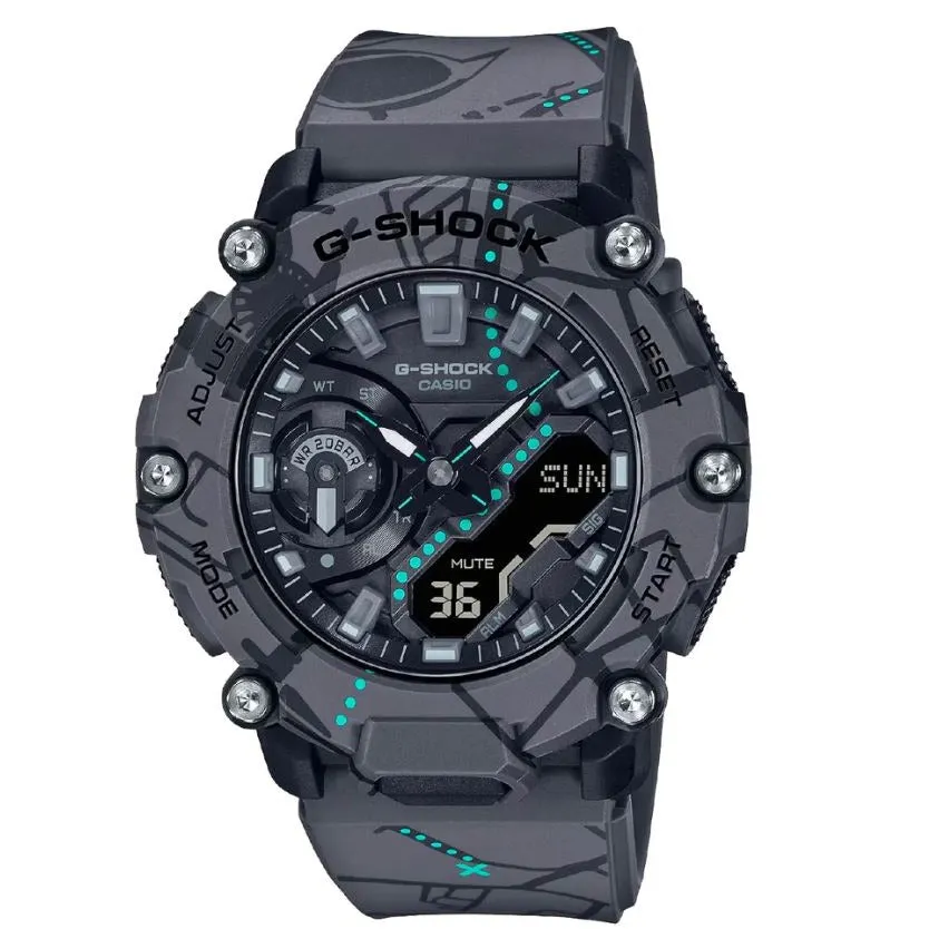 CASIO G-SHOCK TREASURE HUNT SHIBUYA BLACK WATCH | GA-2200SBY-8ADR