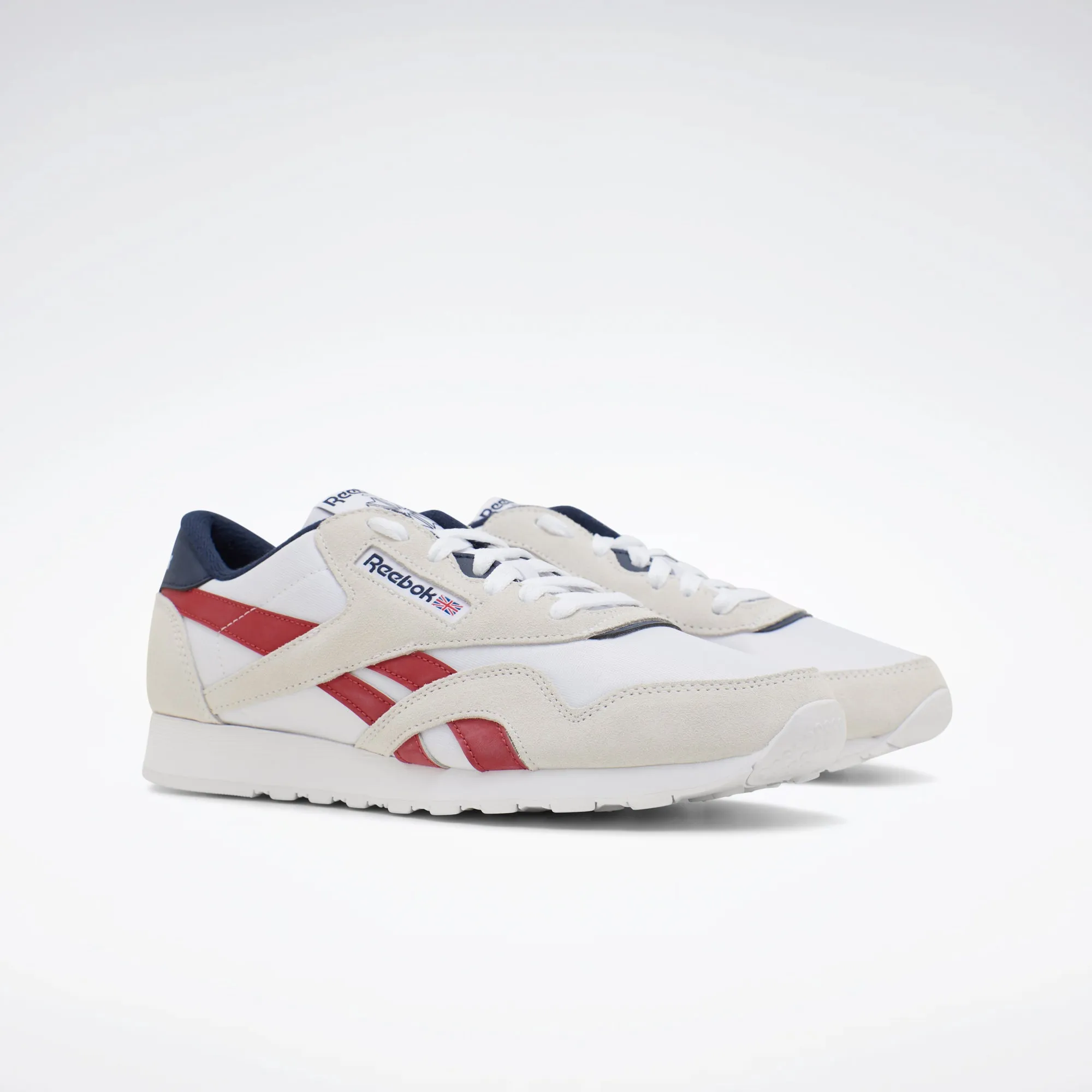 Cl Nylon White/Flash Red/Vector Navy