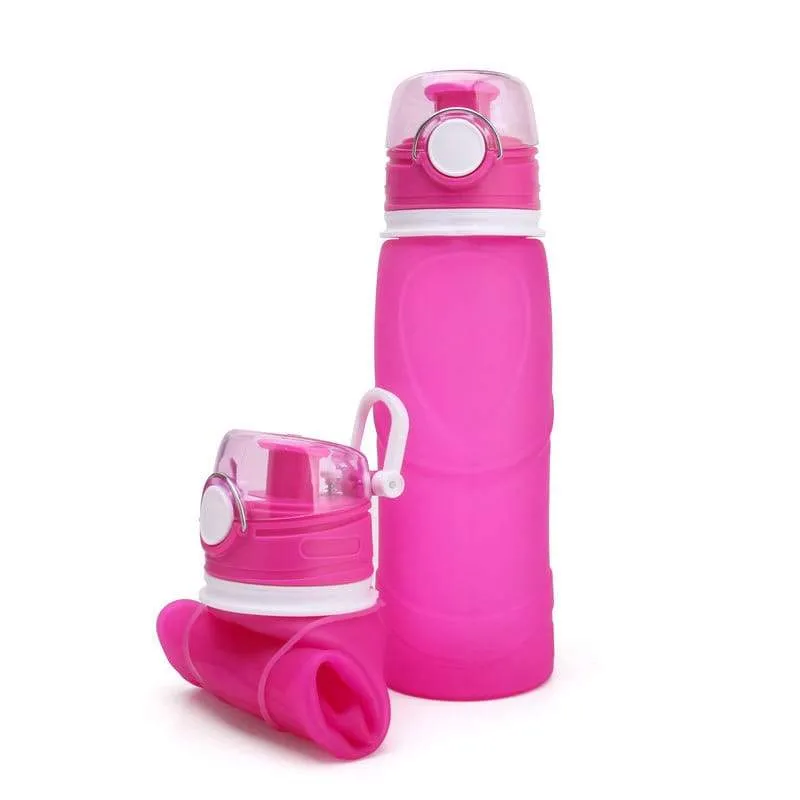 Collapsible Silicone Water Bottle (750ml)