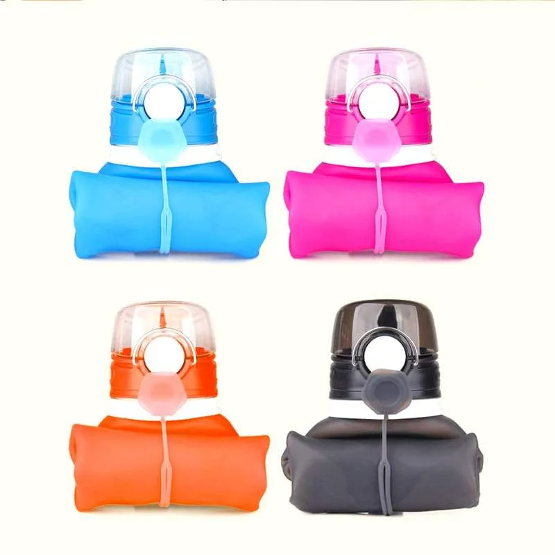 Collapsible Silicone Water Bottle (750ml)