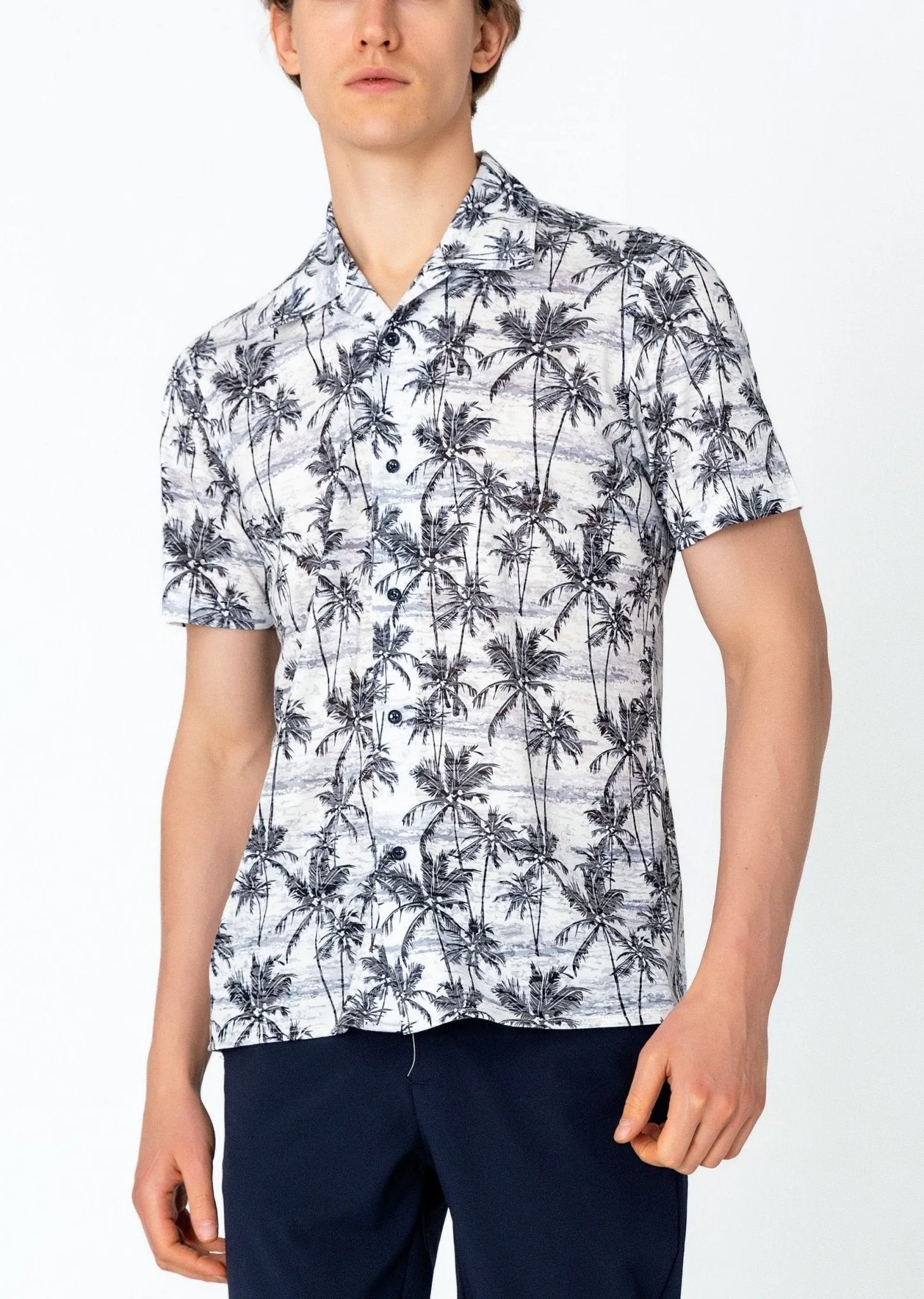 Collared Lightweight Shirt - New Palm