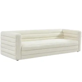 Colorado 3 Seater Sofa - White Boucle 2.4m