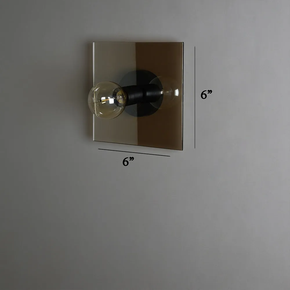 Cws134 Tinted Glass Wall Sconce