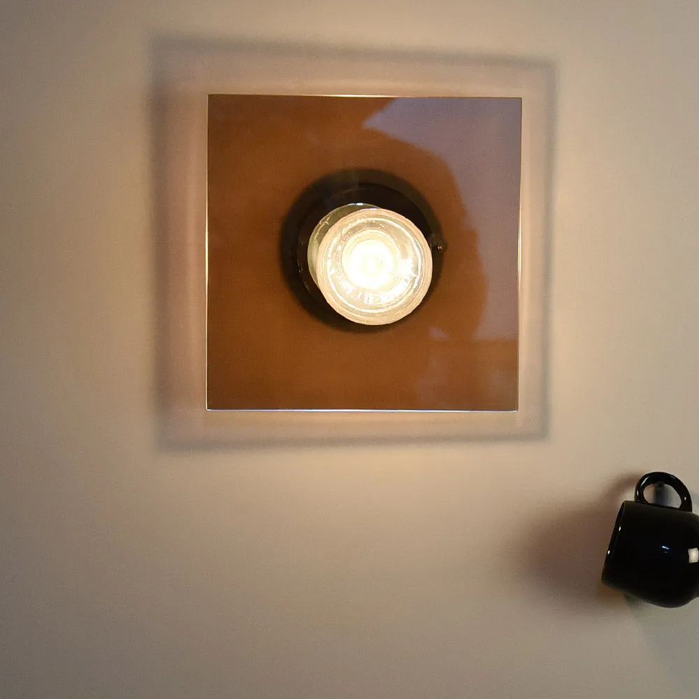 Cws134 Tinted Glass Wall Sconce