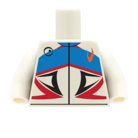 Cyclist Jersey - Custom Design Minifigure Torso