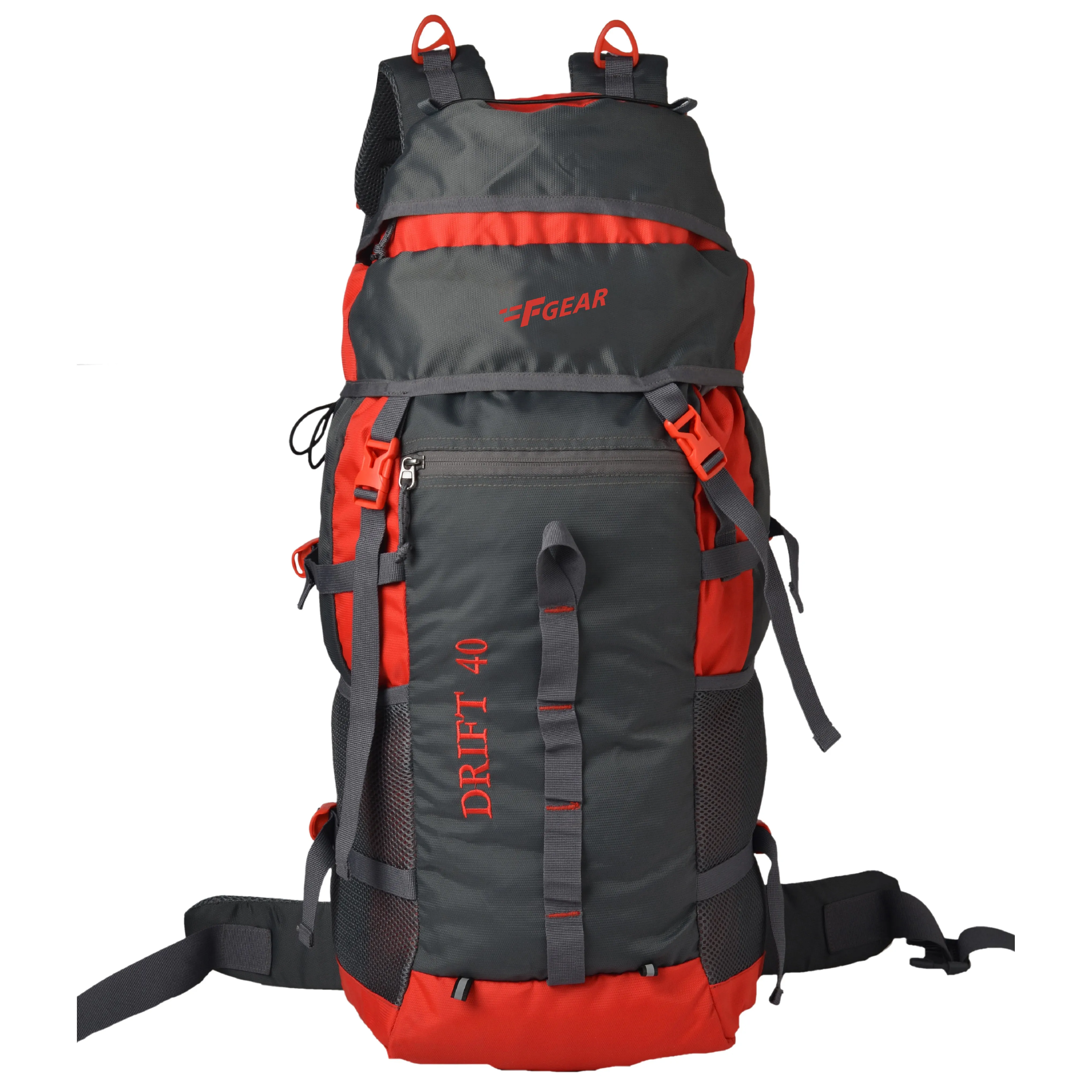 Drift 40L Grey Red Rucksack