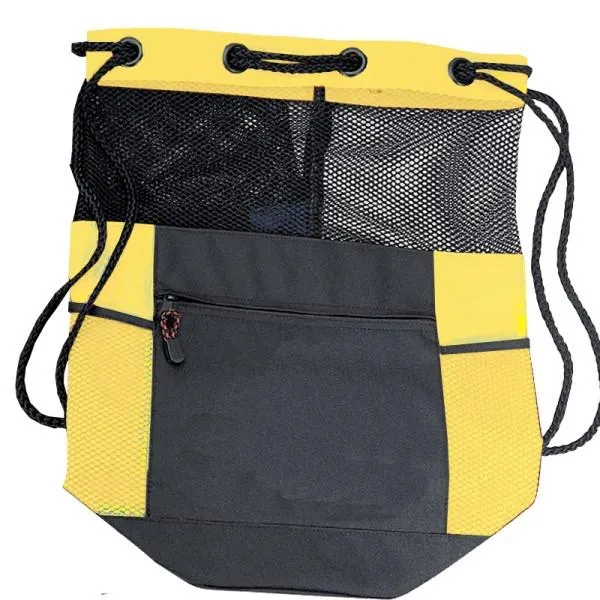 Expanded Polyester Mesh Bag / Drawstring Backpack. BPK299