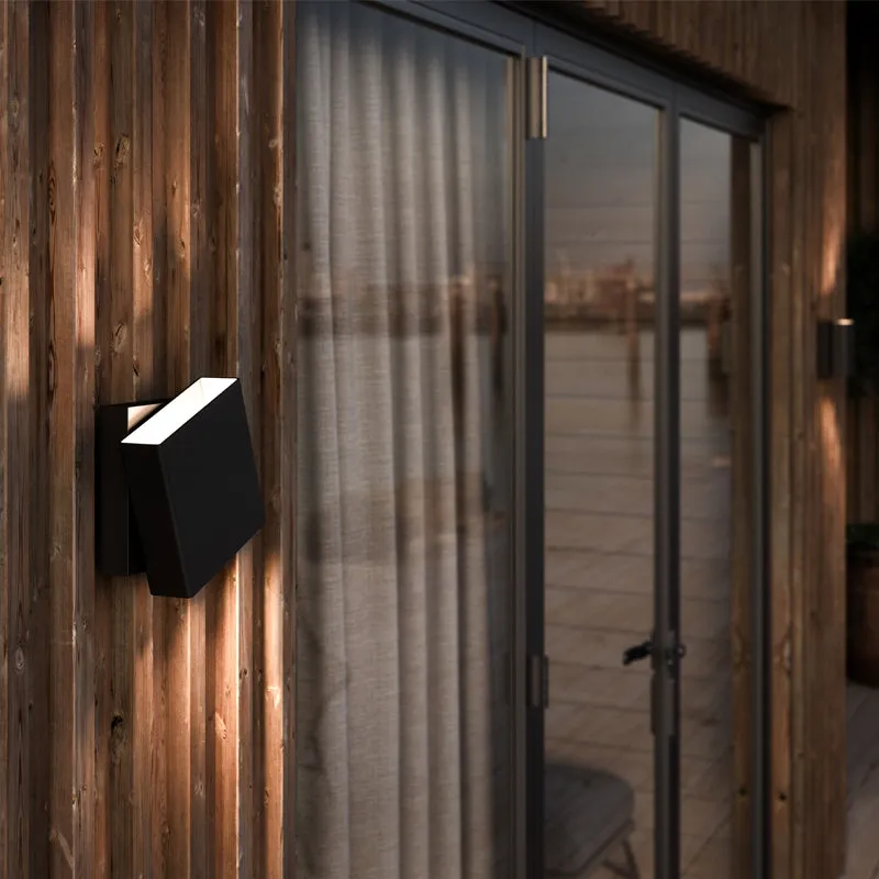 Exterior Rotatable Square Wall Light