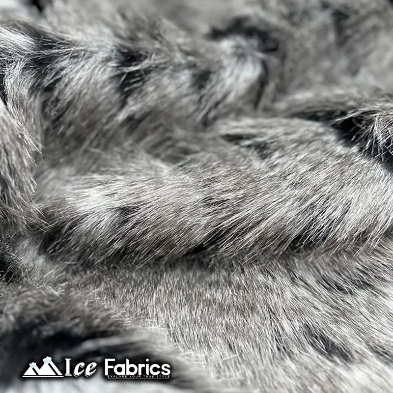 Fancy Feather Long pile Faux Fur Fabric | 3” Pile