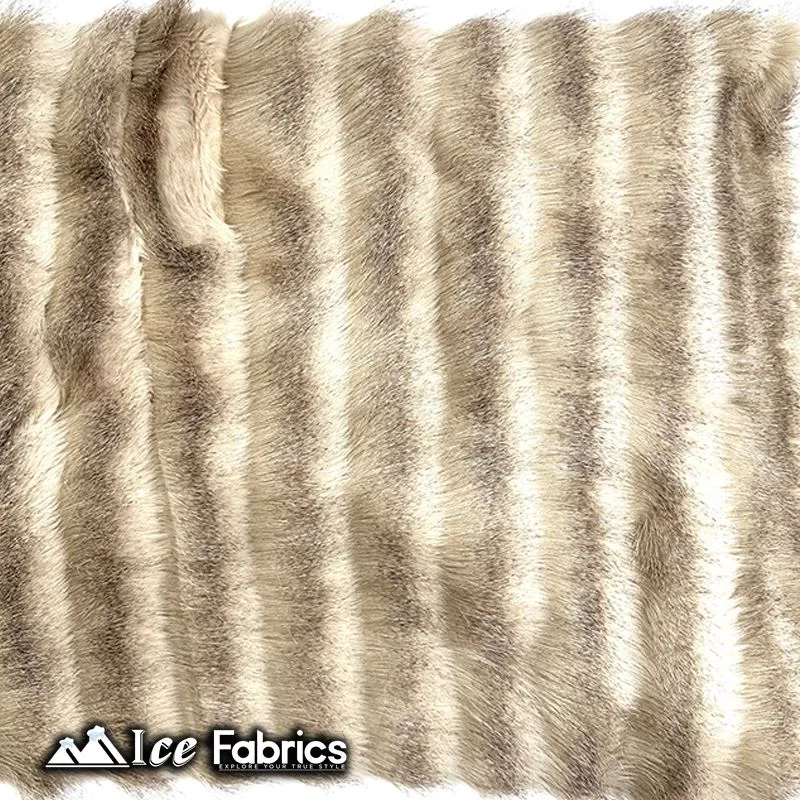 Fancy Feather Long pile Faux Fur Fabric | 3” Pile