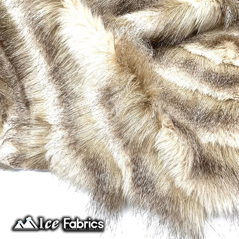 Fancy Feather Long pile Faux Fur Fabric | 3” Pile