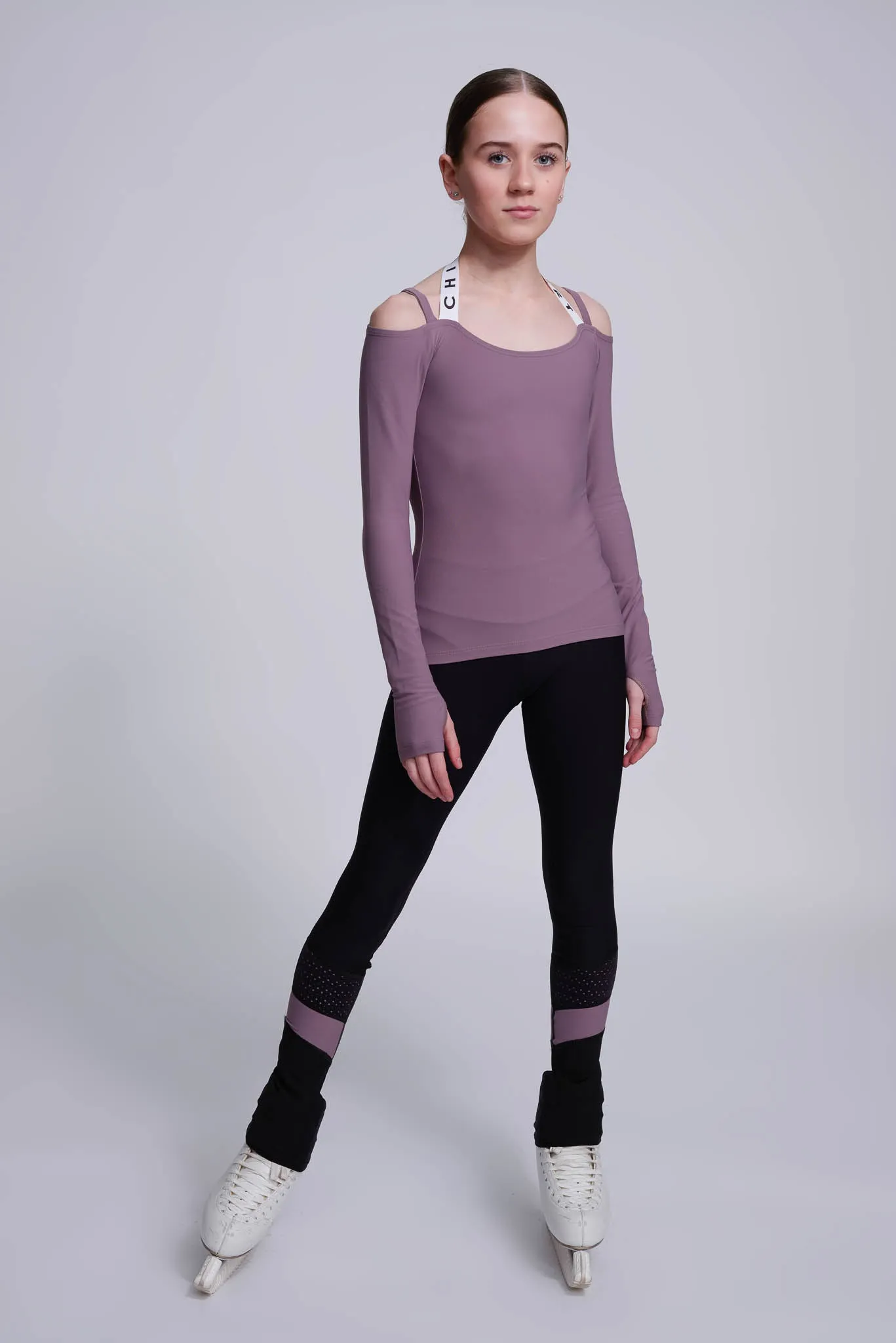 Fearless Long-Sleeve Top in Mink