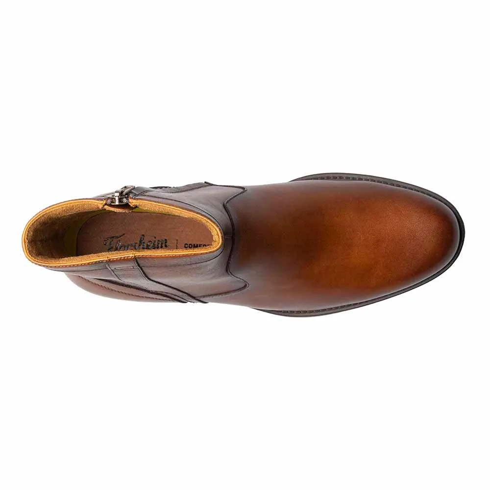 Florsheim Midtown Zipper Cognac Boots