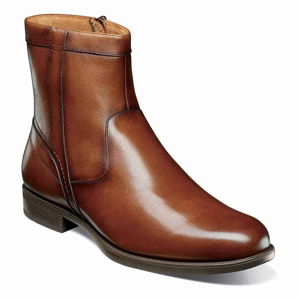 Florsheim Midtown Zipper Cognac Boots