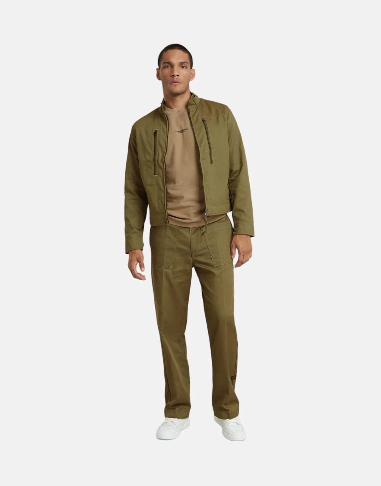 G-Star RAW Lightweight Deck Jacket Smoke Olive