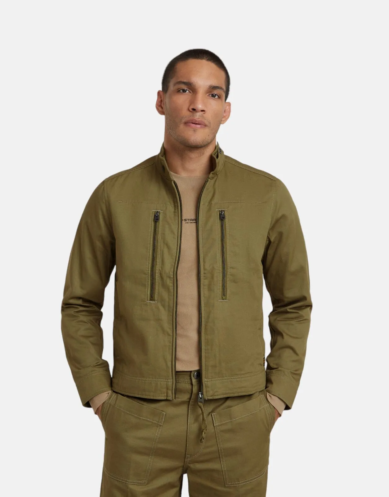 G-Star RAW Lightweight Deck Jacket Smoke Olive