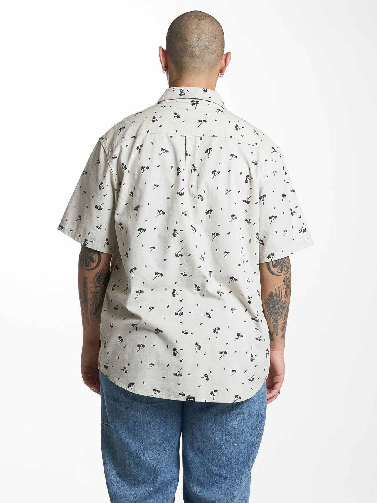 Hell Raised Short Sleeve Shirt - Oatmeal