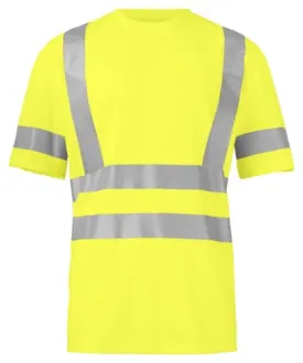 High Visibility Projob 6030 Polyester Tee Shirt with Moisture Control Technology