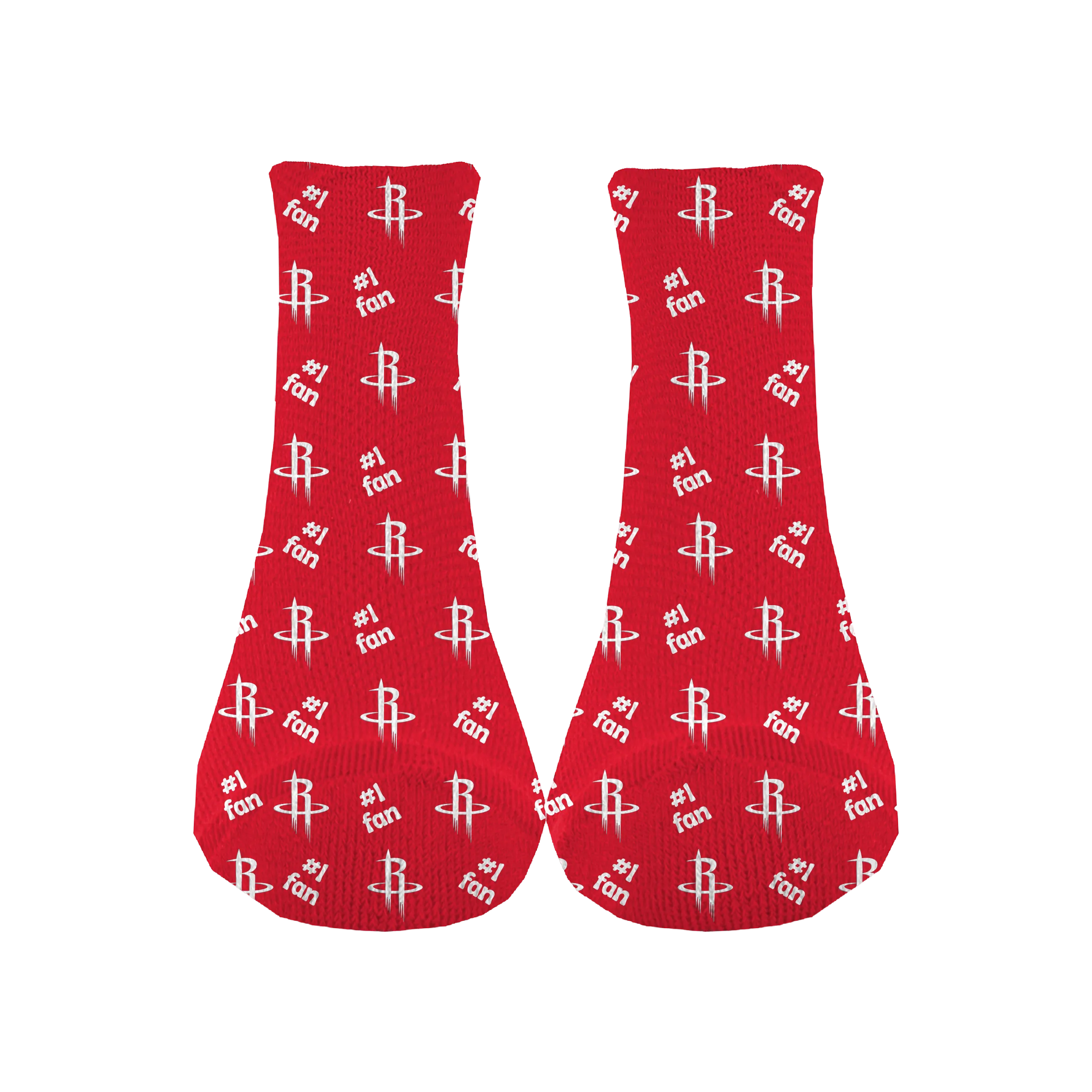 Infant Houston Rockets For Bare Feet #1 Fan Socks