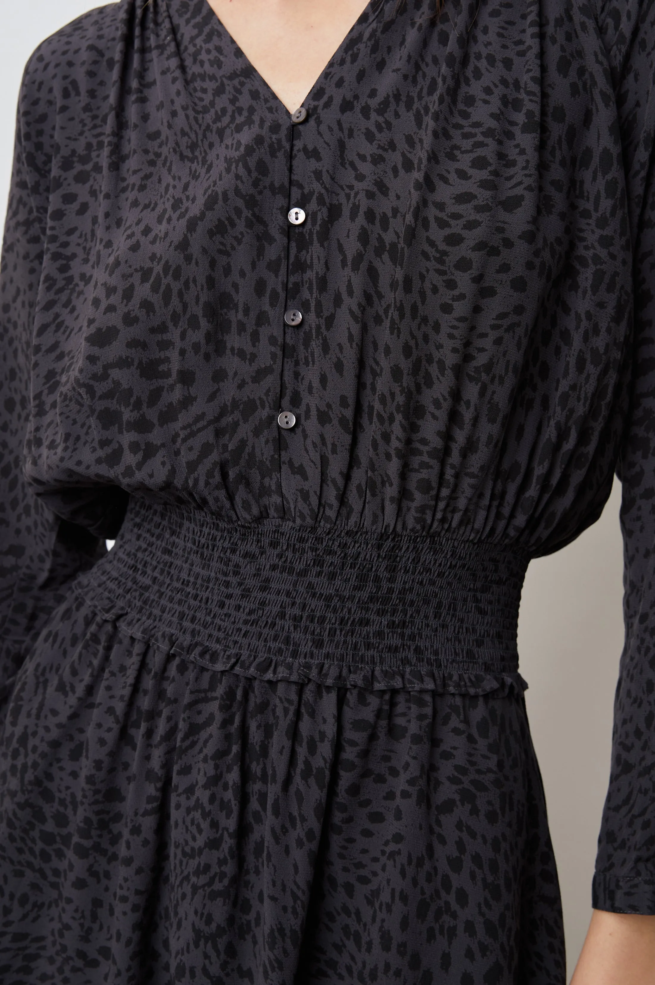 JASMINE DRESS - SPOTTED SLATE