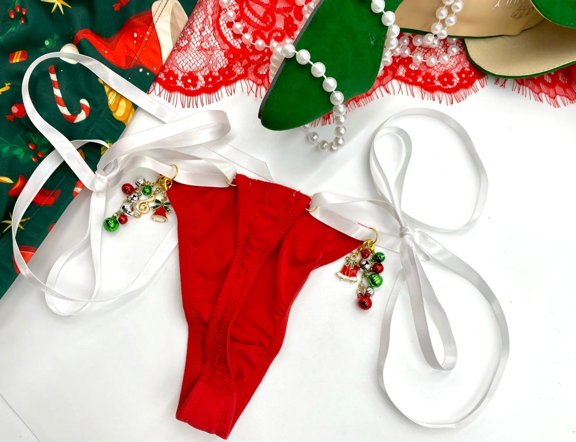 Jingle Bells Ribbon Panty