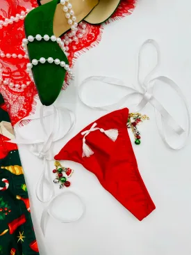 Jingle Bells Ribbon Panty