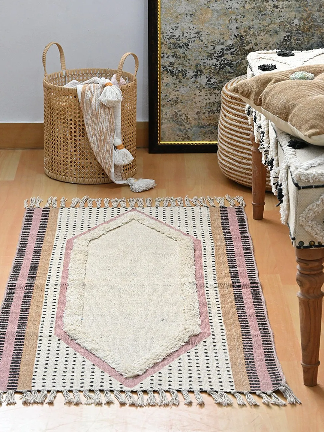 JULIETTE- BLOCK PRINTED FLOOR RUNNER