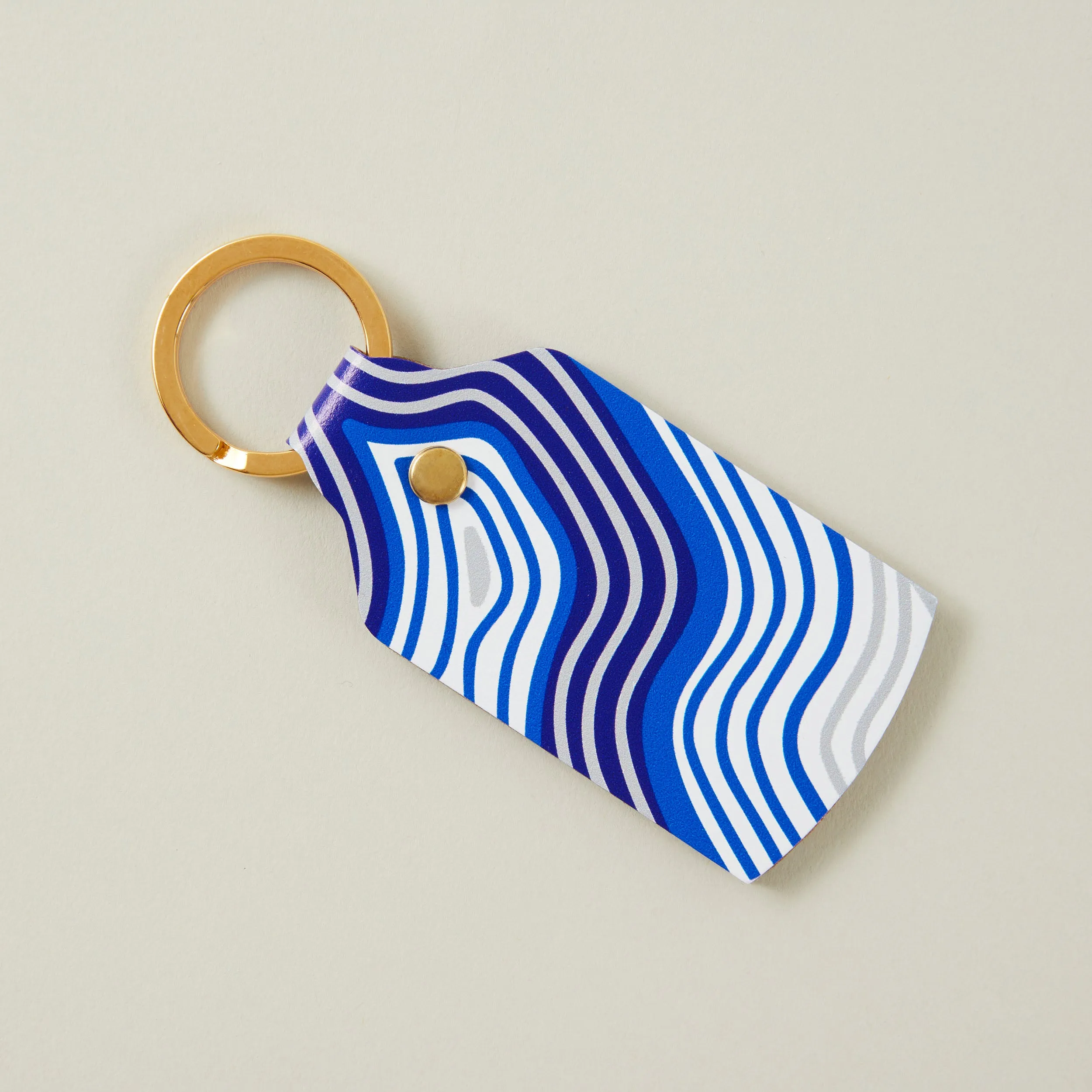 Lasdun Blue/White - Key Fob