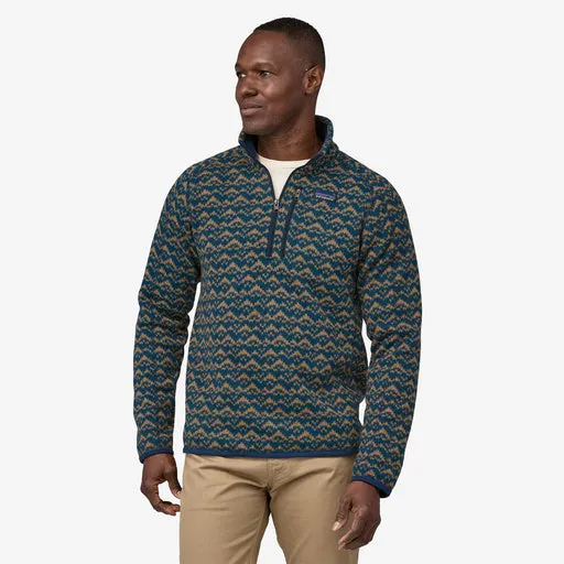 Men's Patagonia | Better Sweater 1/4 Zip Fleece | Mountain Peak: New Navy