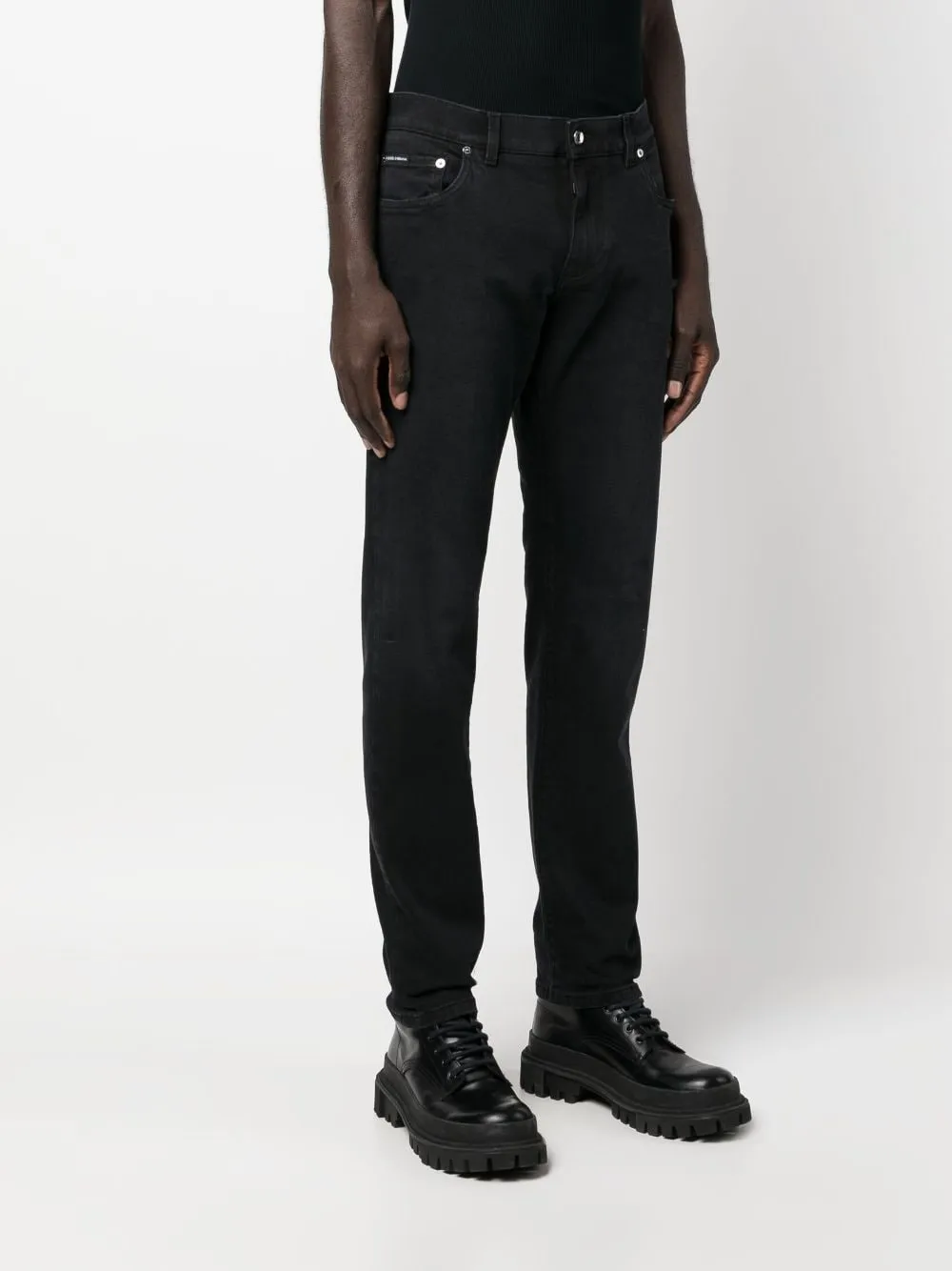 MID-RISE SKINNY JEANS