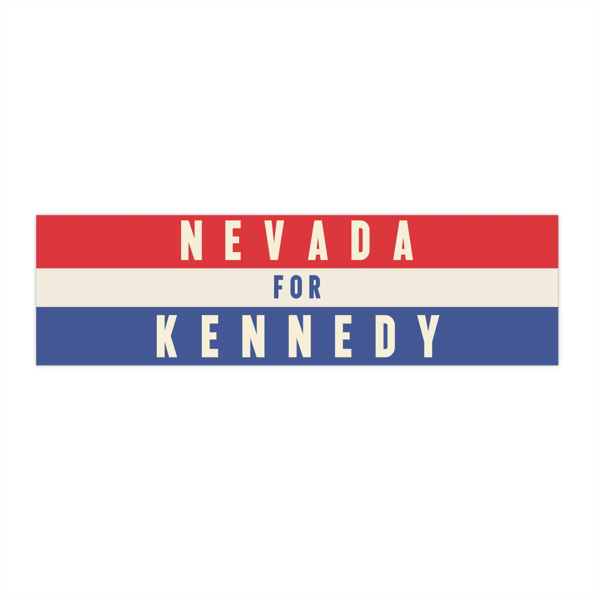 Nevada for Kennedy Bumper Sticker