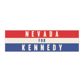 Nevada for Kennedy Bumper Sticker