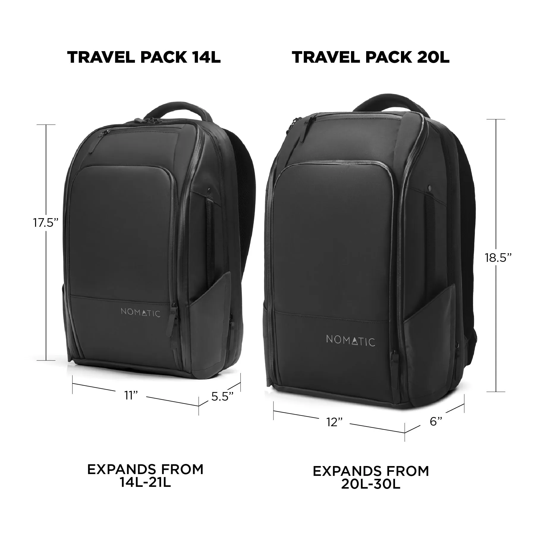 NOMATIC Travel Pack (V2) - The Most Functional Travel Pack Ever