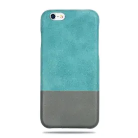 Ocean Blue & Pebble Grey iPhone 6 / iPhone 6s Leather Case (DISCONTINUED)