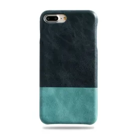 Peacock Blue & Ocean Blue iPhone 8 Plus / iPhone 7 Plus Leather Case