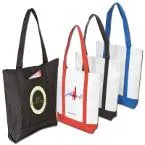 Polyester Beach Tote Bags with Zipper