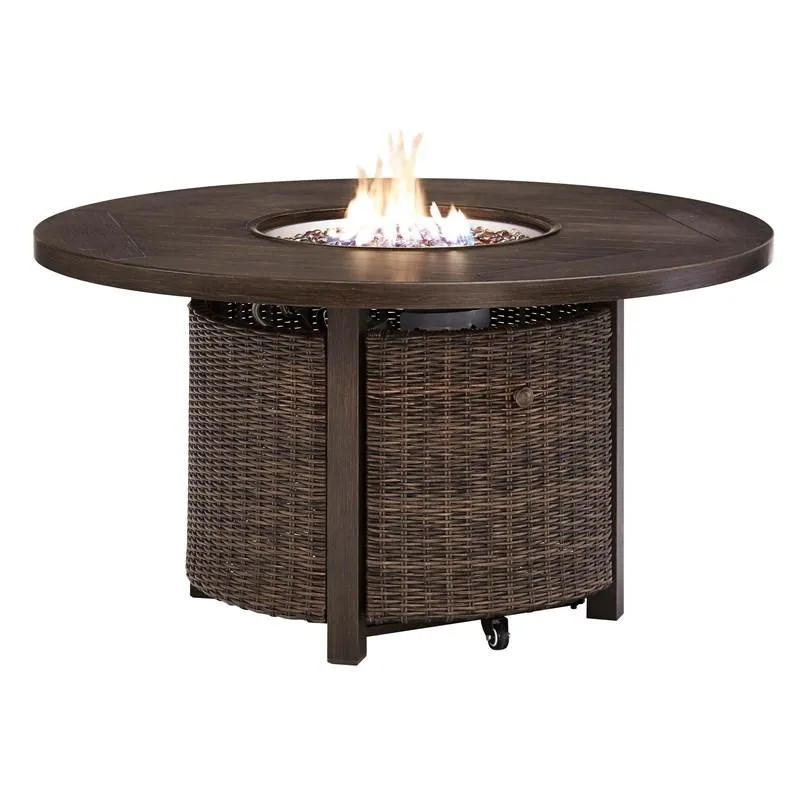 Sag Harbor / Sea Cliff 48" Outdoor Firepit Table