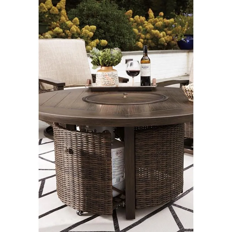 Sag Harbor / Sea Cliff 48" Outdoor Firepit Table