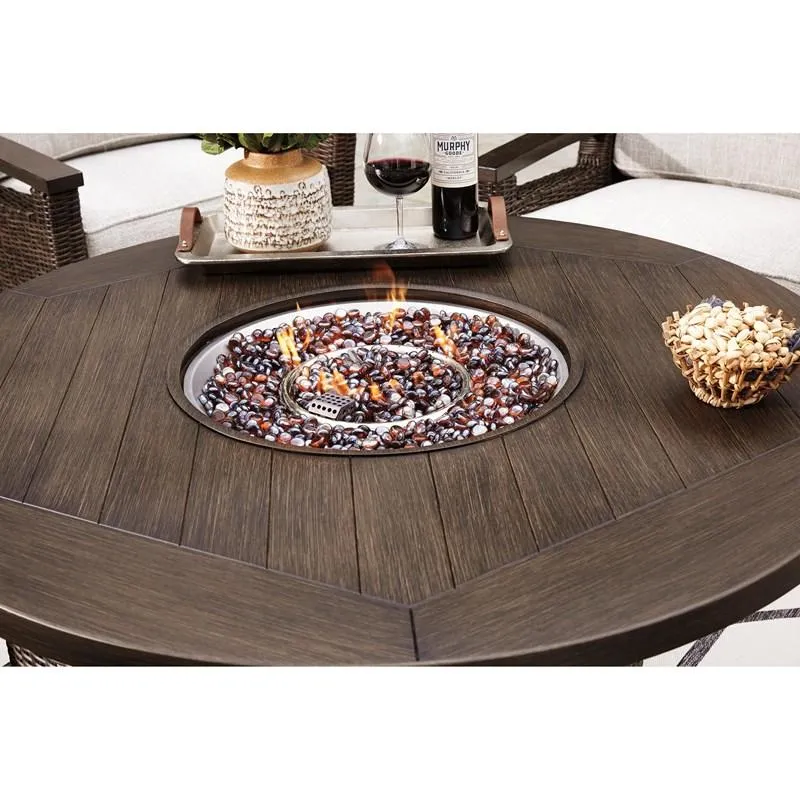 Sag Harbor / Sea Cliff 48" Outdoor Firepit Table