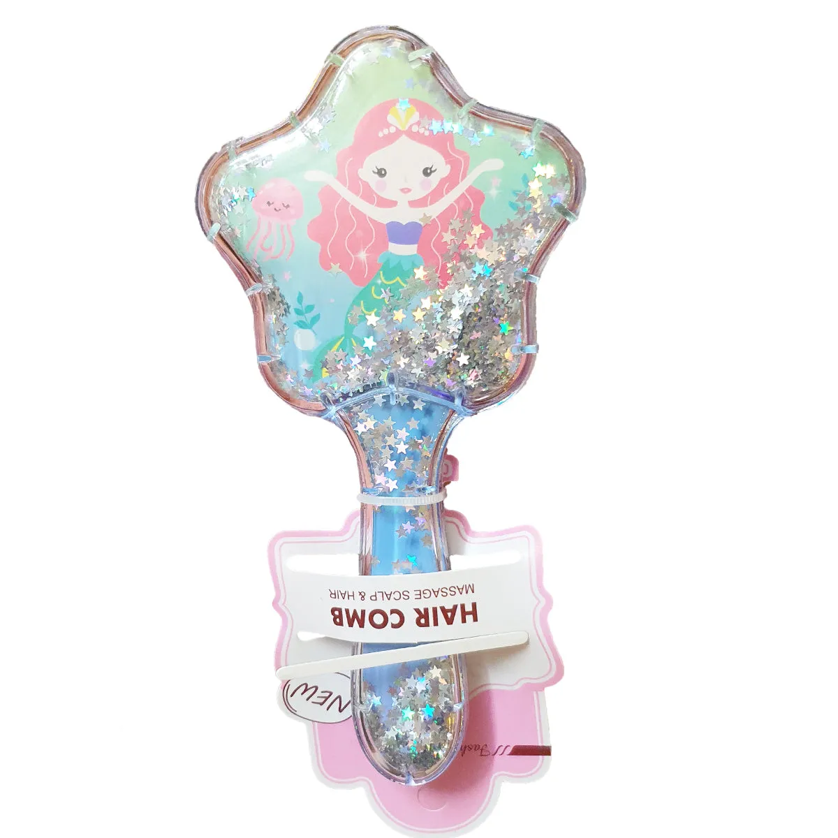 Shimmer Star Haircomb - Mermaid