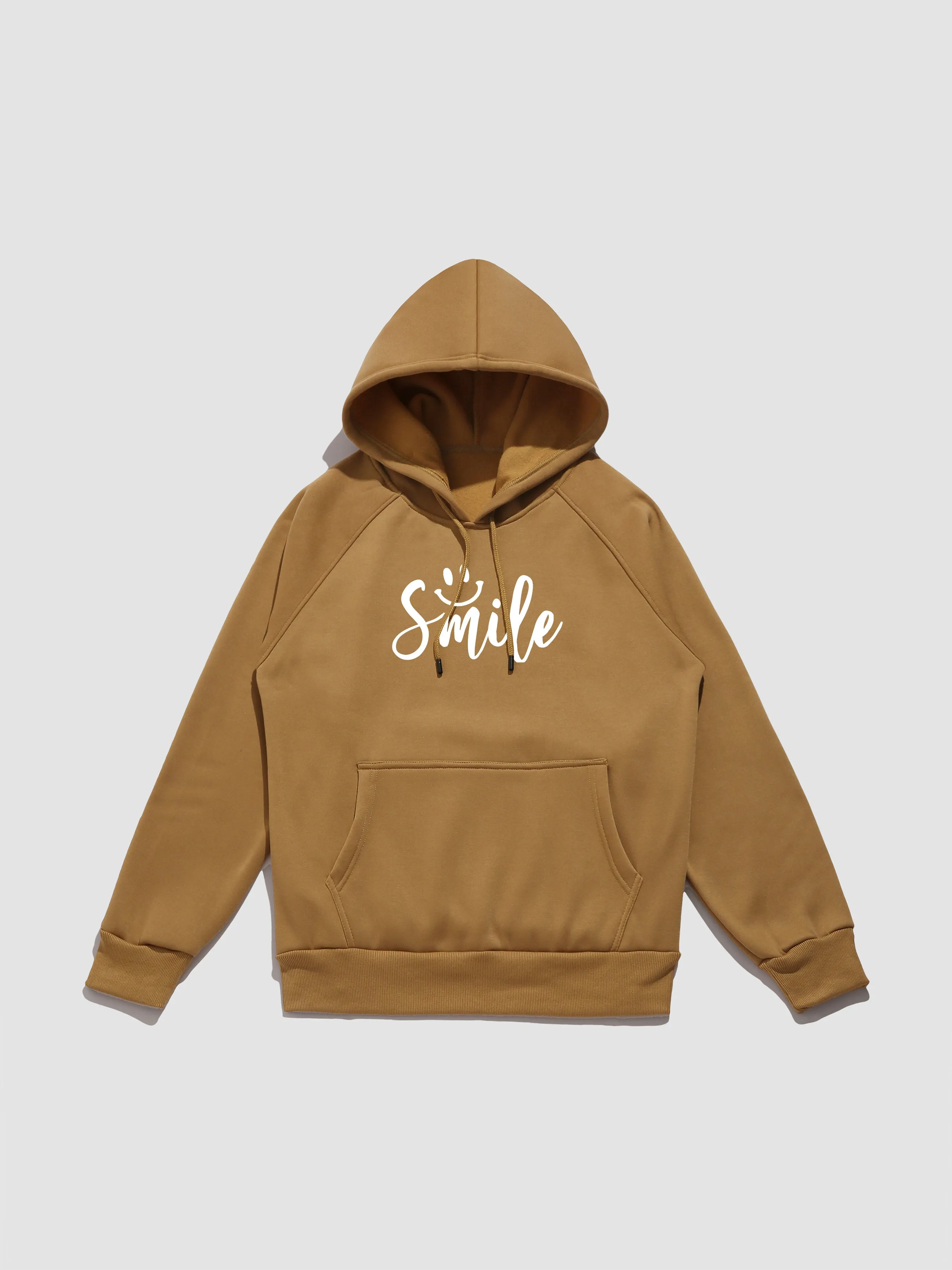 Smile Print Hoodie