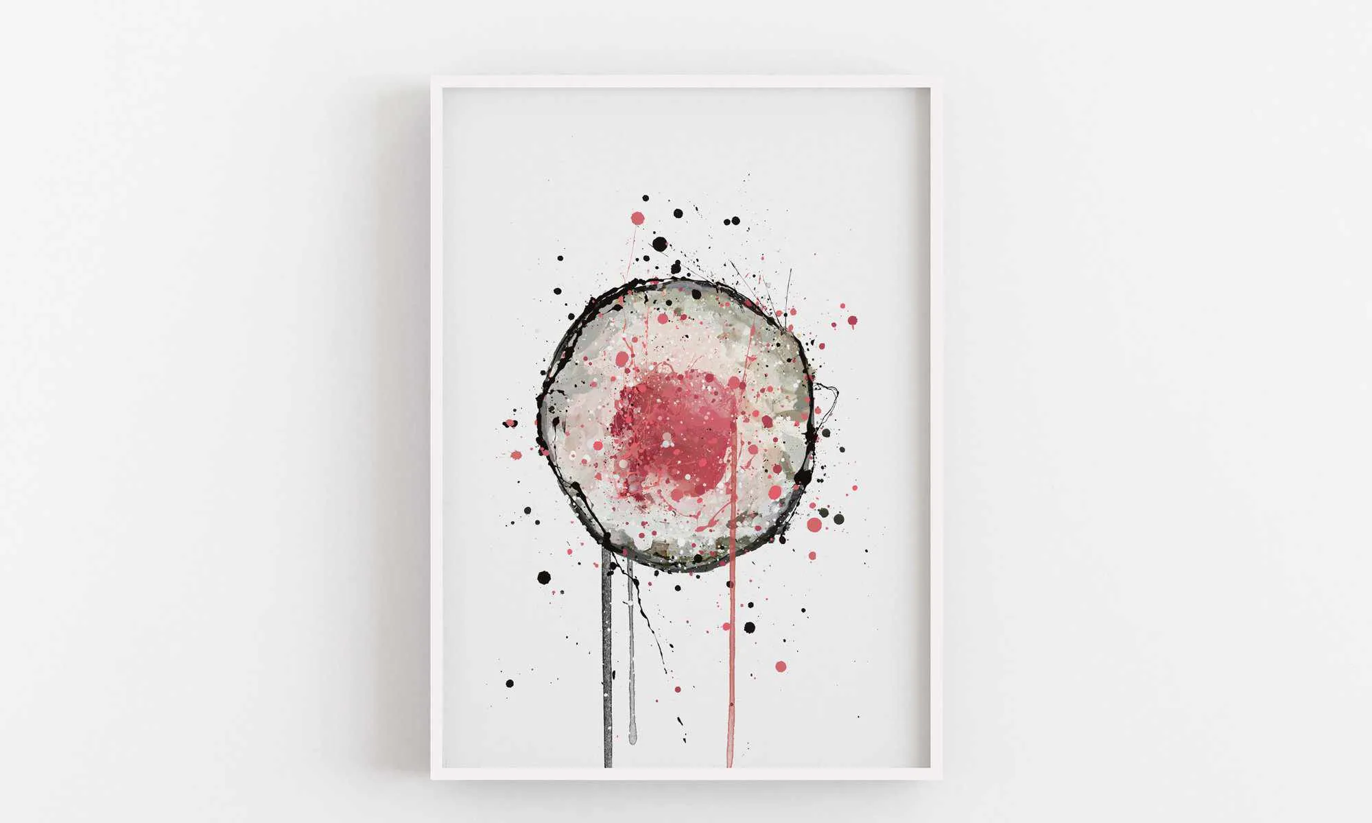 Sushi Wall Art Print 'Tekkamaki Tuna Sushi Roll'