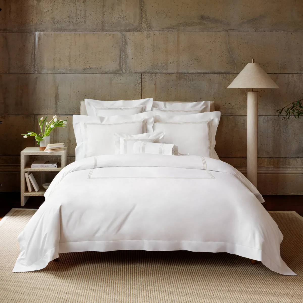 'Tre Righe' Bed Linen by Pratesi