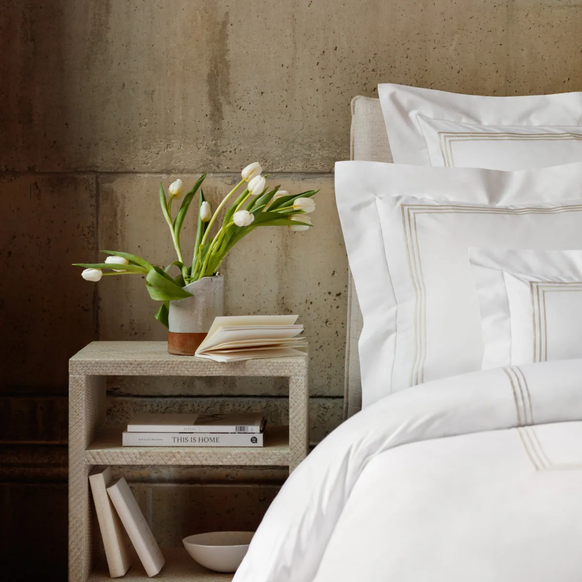 'Tre Righe' Bed Linen by Pratesi