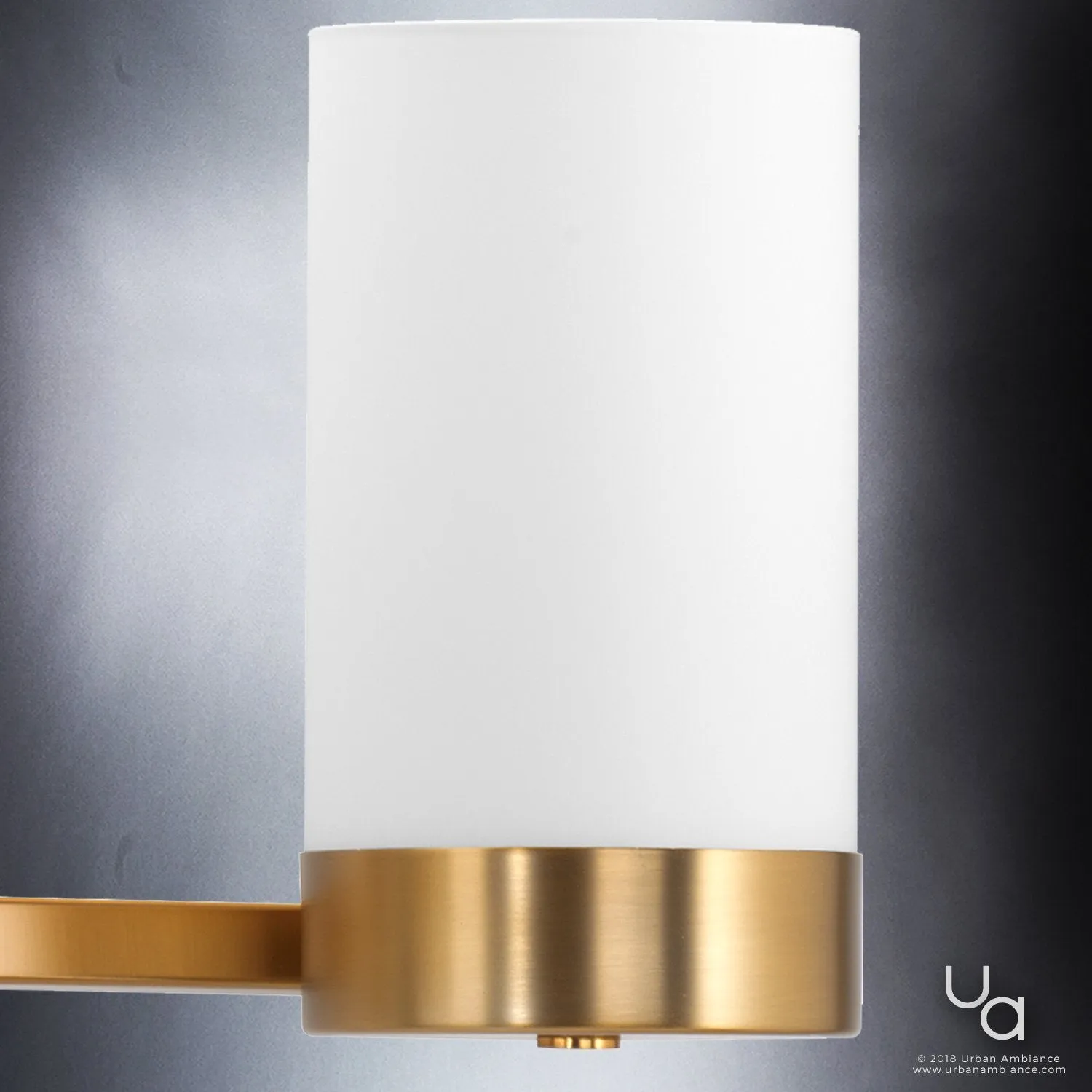 UHP2295 Contemporary Bathroom Vanity Light, 7.5"H x 34.5"W, Brushed Bronze Finish, Madison Collection