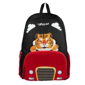 Whelp 16L Black Red Kids Backpack